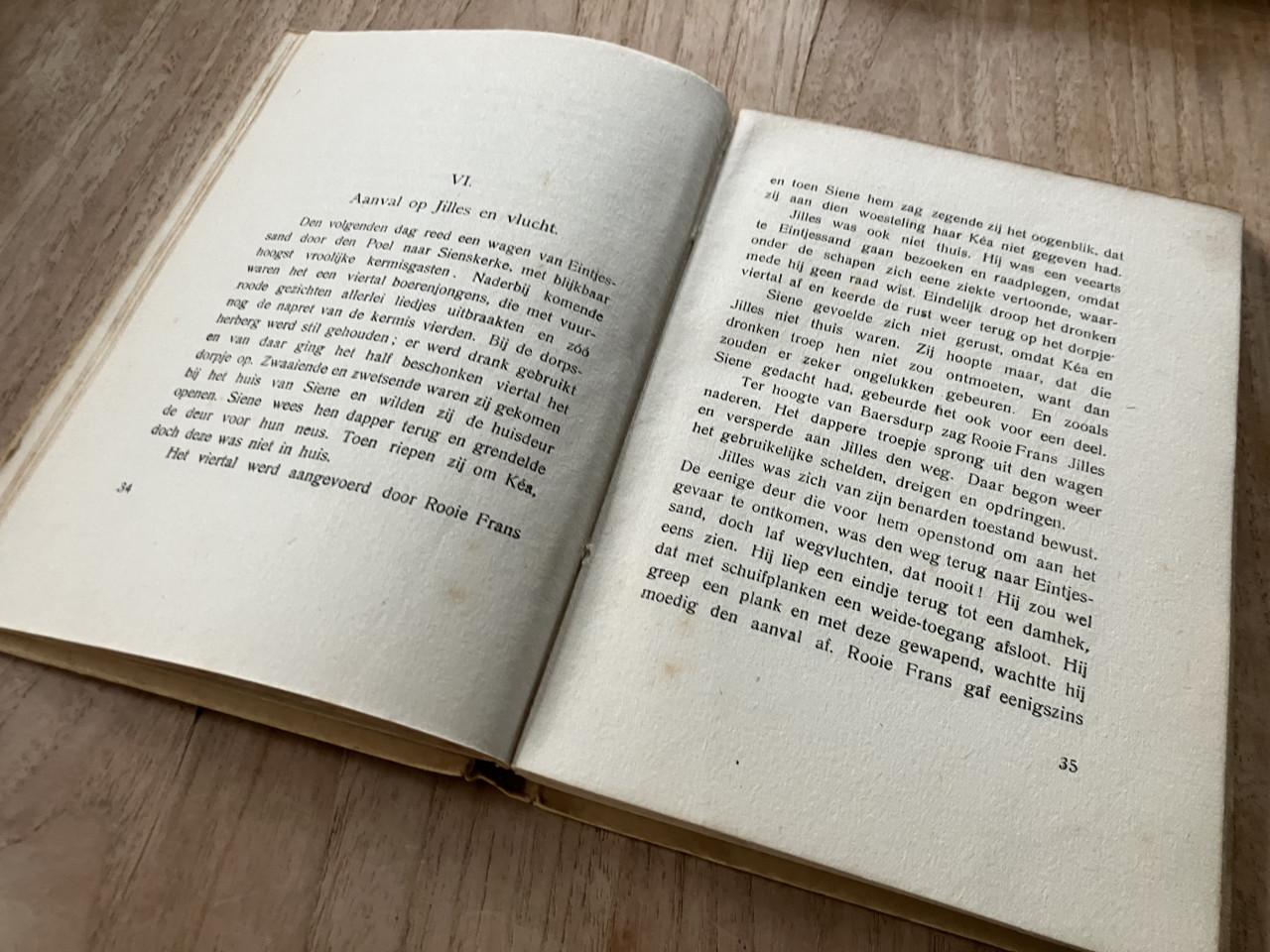 Zeldzaam Zeeuws Boekje Jillis de Schaepwachter (ca. 1920)