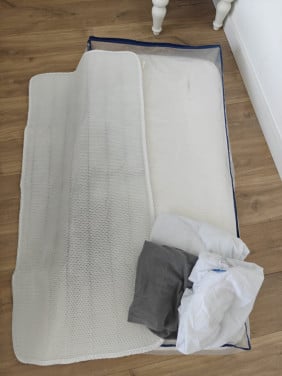 Airosleep matrasje met 3 Airosleep matrashoezen