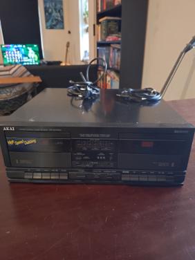Audiocassettedeck te koop!