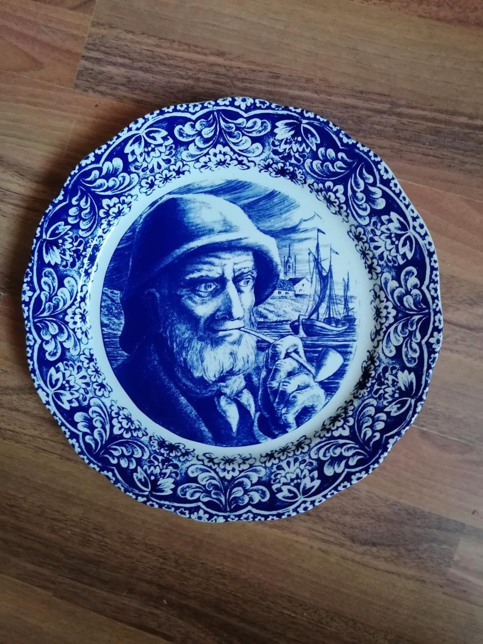 Wandbord met bekende zeeman
