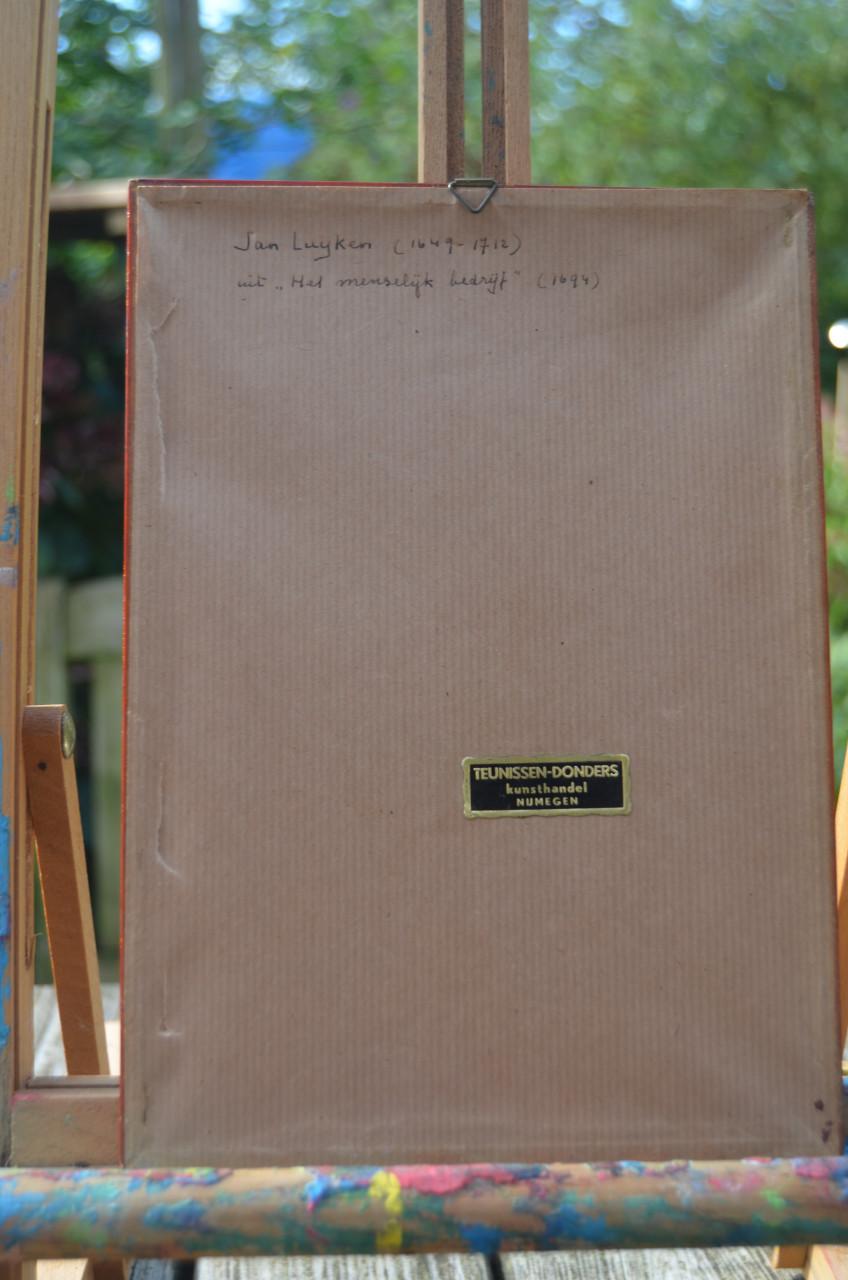 Gravure 1694 Jan Luyken (1649 - 1712)