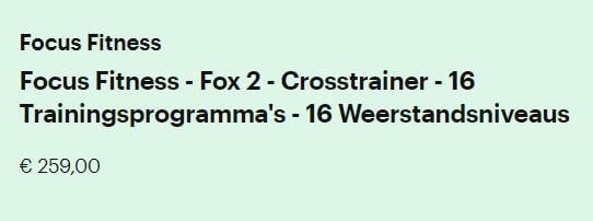 Crosstrainer