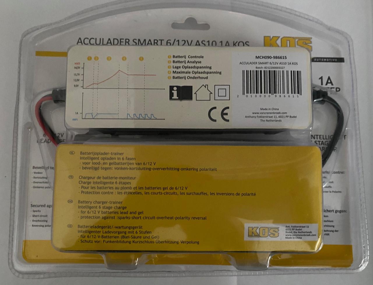 Intelligente accu oplader
