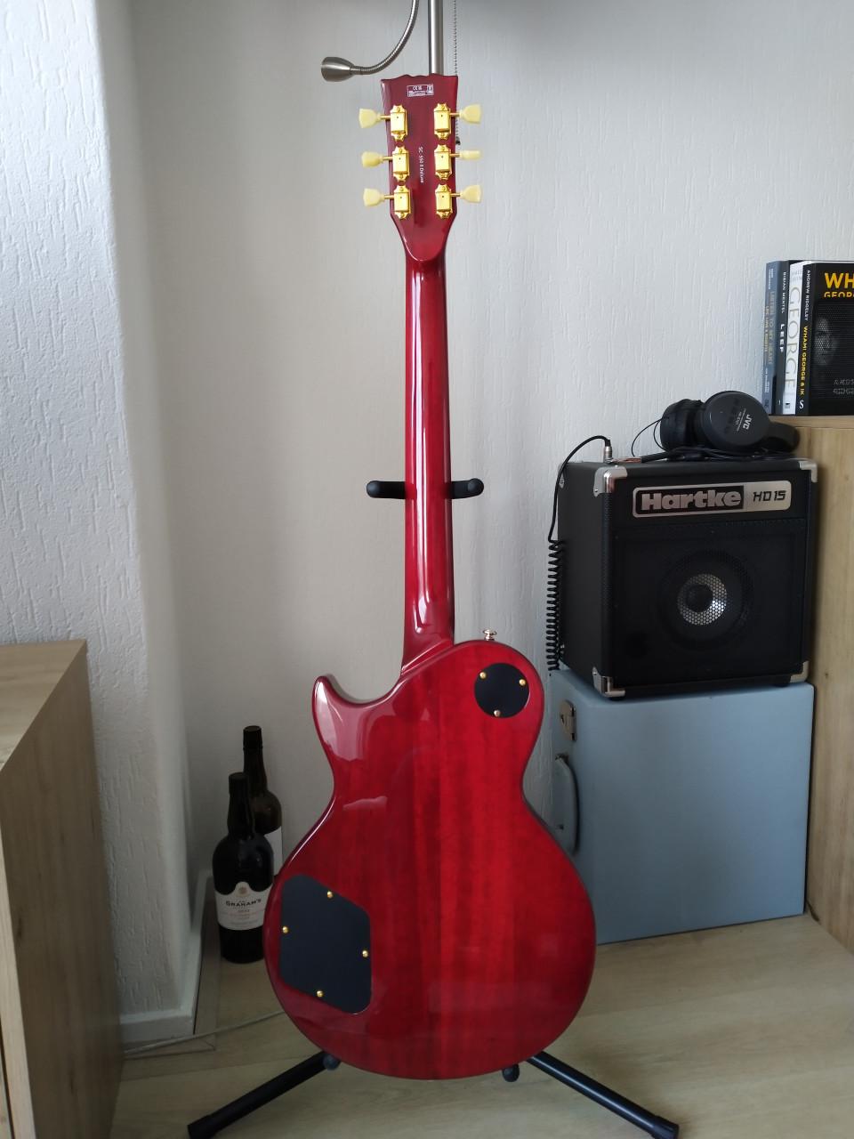 Harley Benton SC-550 II De Luxe Les Paul Model RCF 2025 incl. gigbag