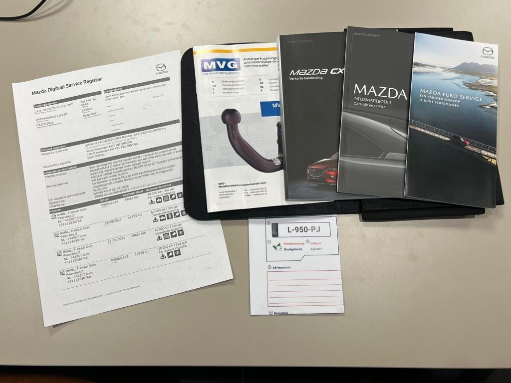 Mazda Cx-3 2.0 skyactiv-g 121 sportive|trekhaak|rijklaar