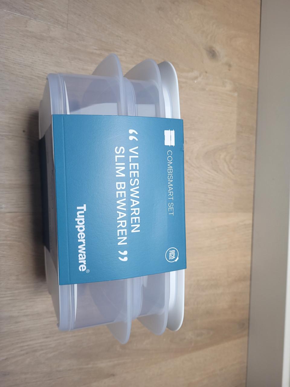 Nieuw tupperware vleeswaren doos