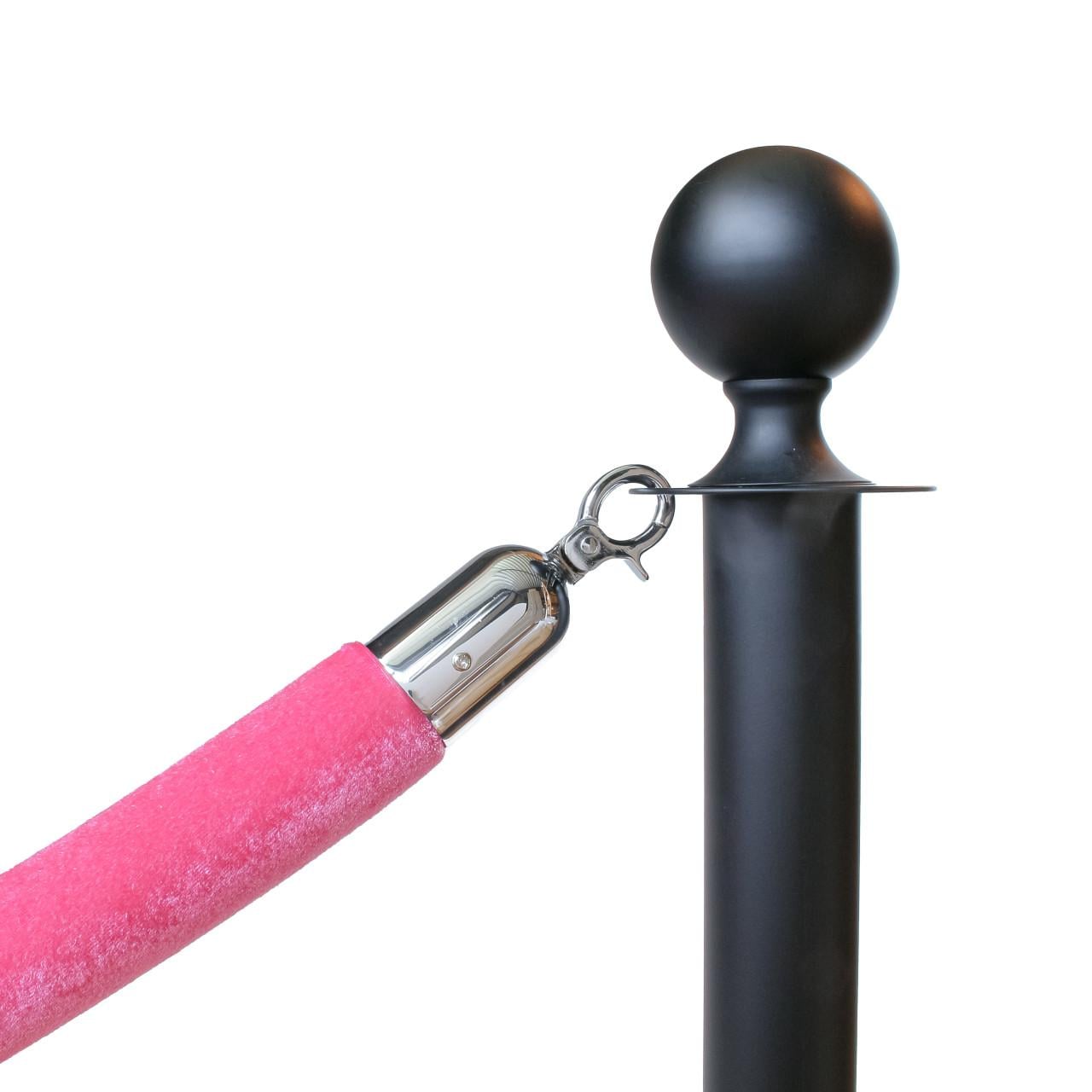 Afzetpalen met decoratief touw of koord