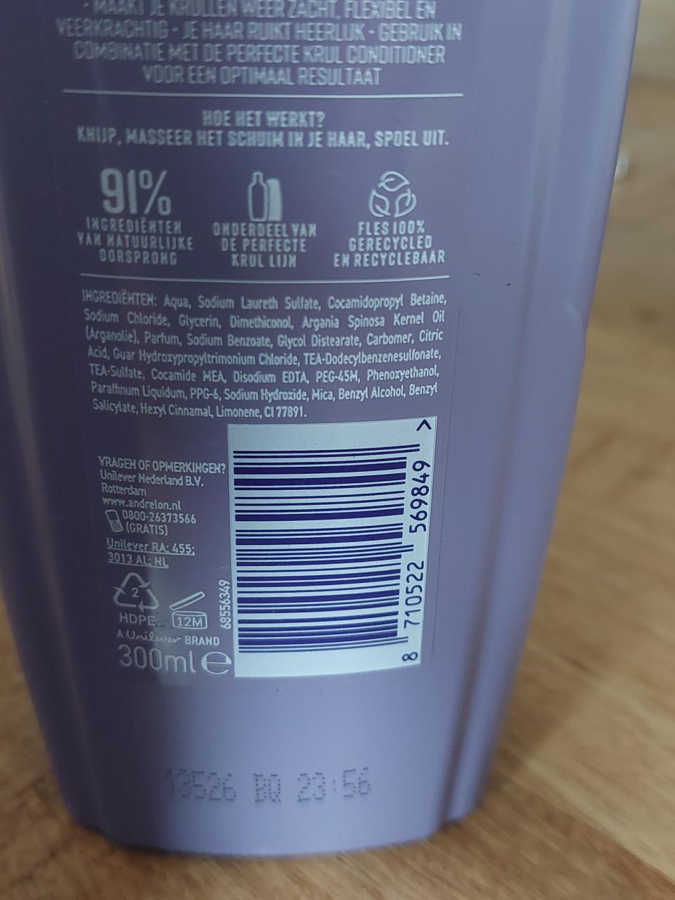 4 nieuwe flessen Andrelon shampoo & crèmespoeling
