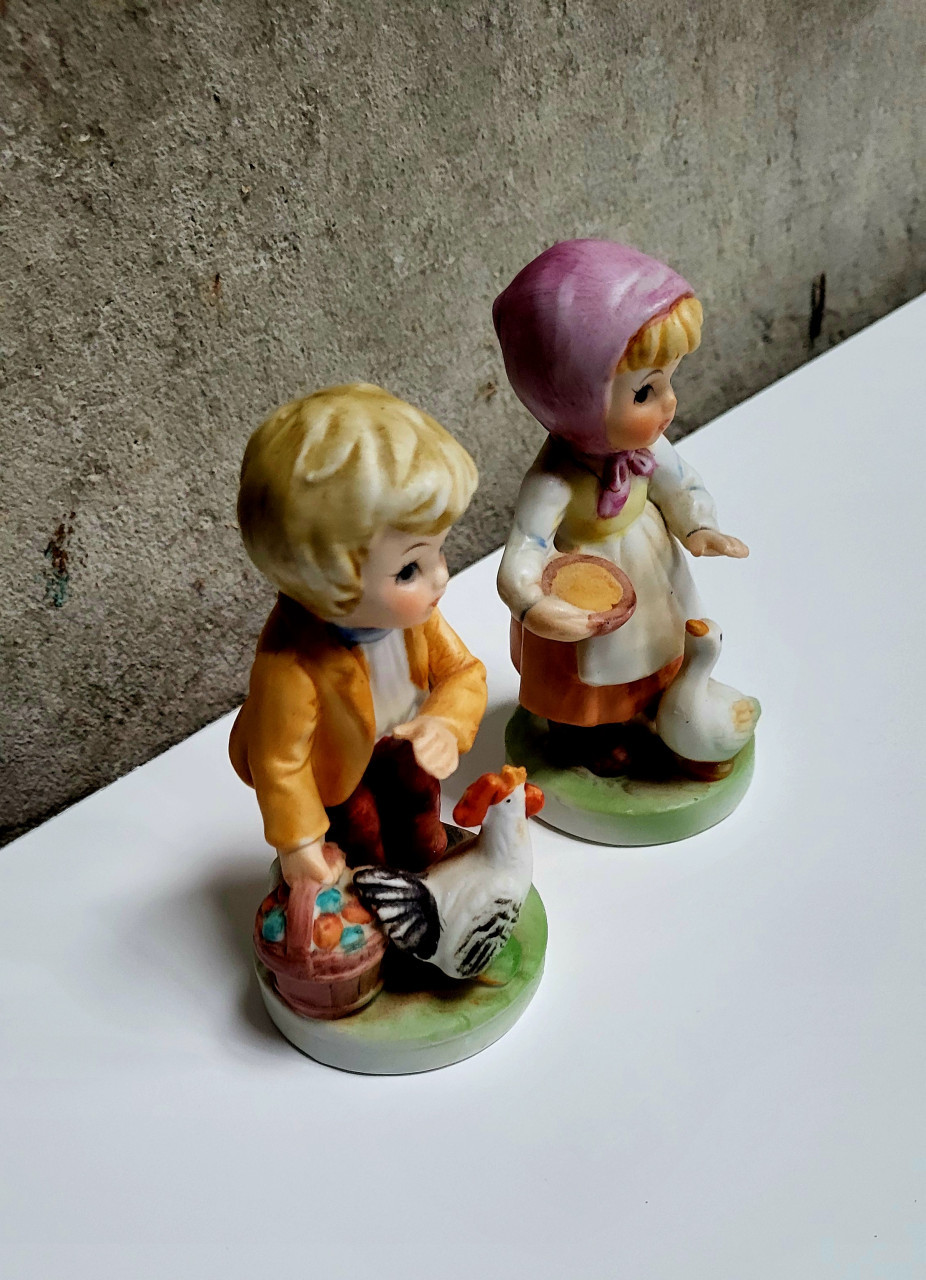 Hans en grietje porselein beeldjes
