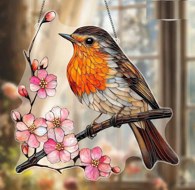 Raamhanger roodborst