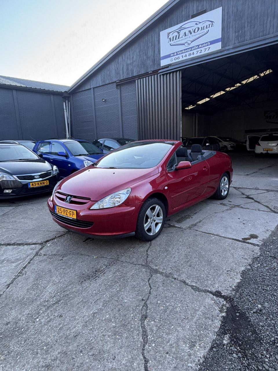 Peugeot 307 cabrio met weinig kilometers