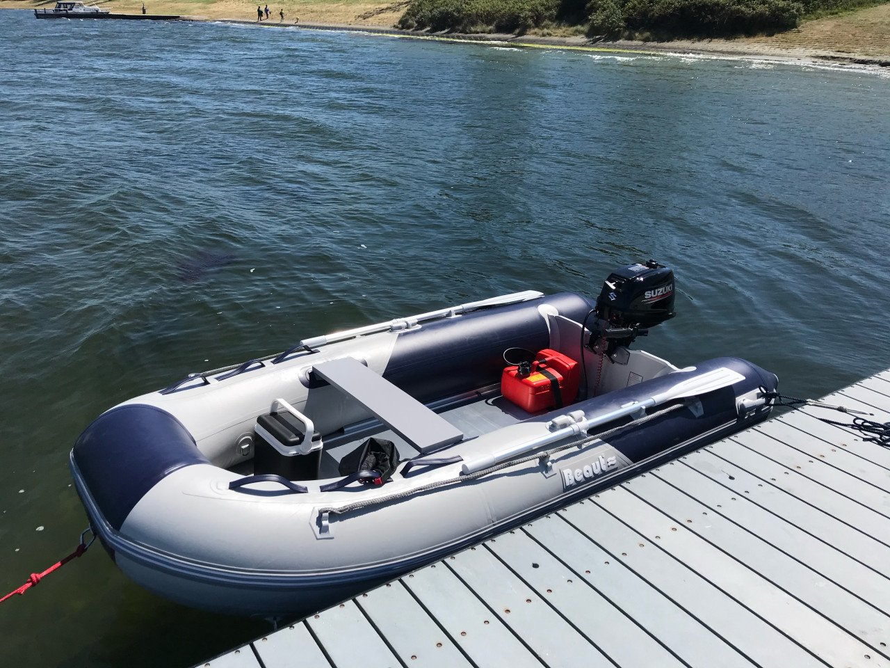 Rubberboot TZ 330 AL Suzuki motor + trailer + accessoires (vaarbewijs vrij)