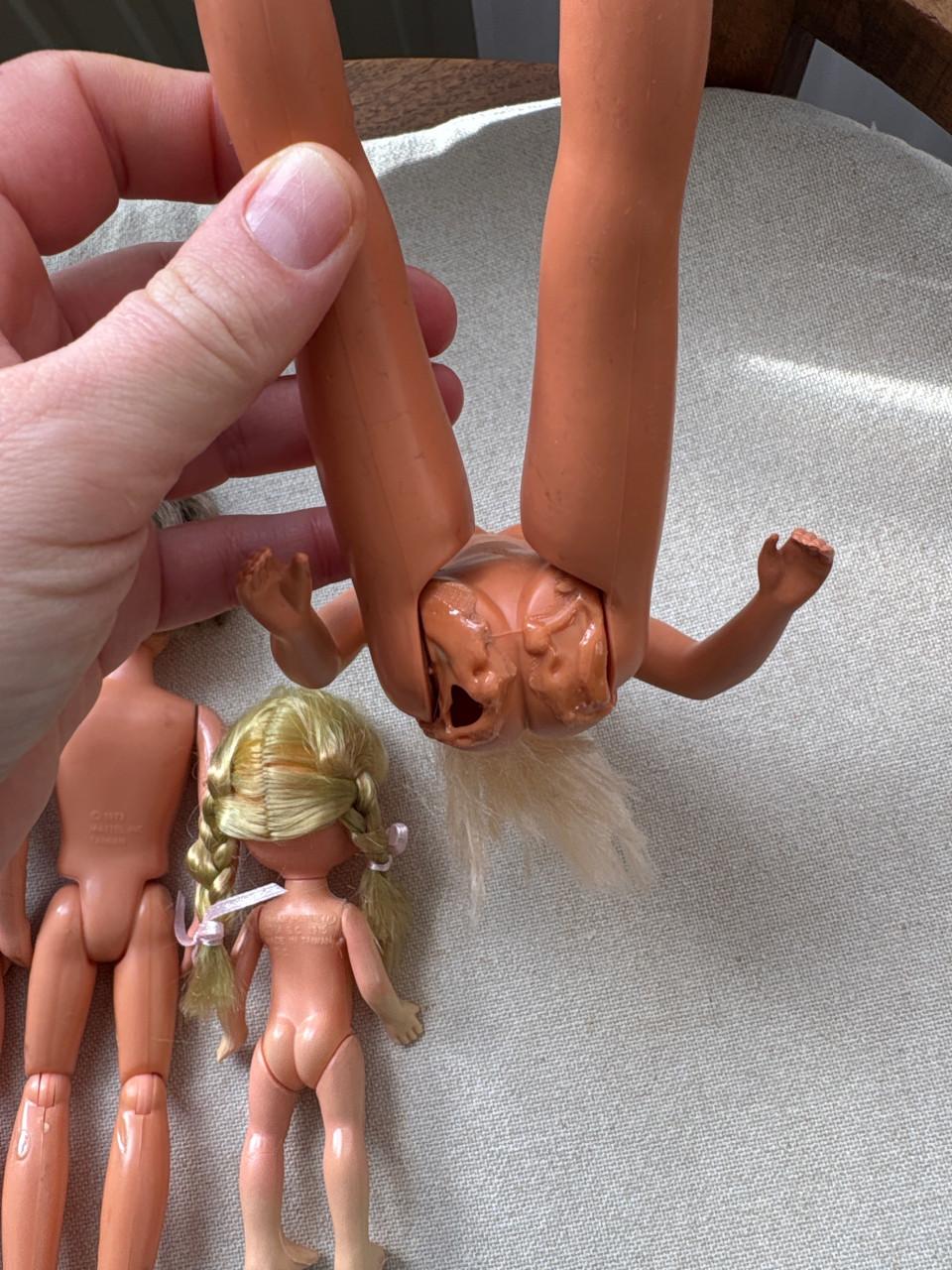 Vintage poppen jaren 70s