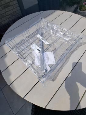 Uitschuifbare (KEUKEN)KAST draadmand