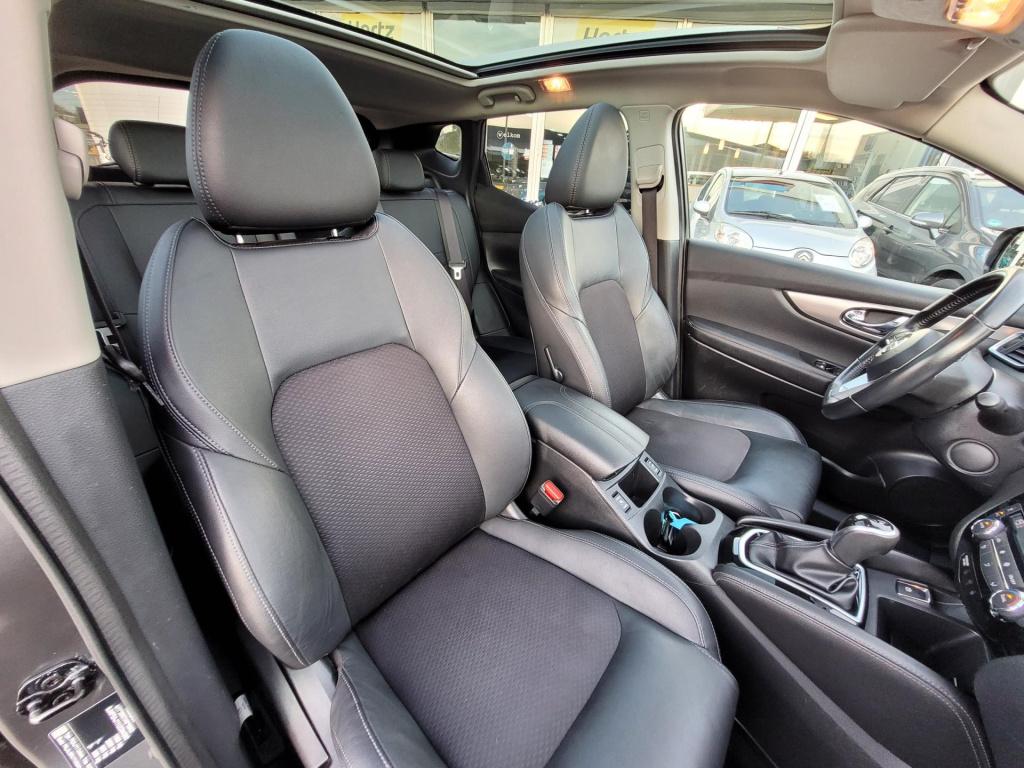 Nissan Qashqai 1.2 tekna automaat panoramadak 360 camera navi. leder. led.