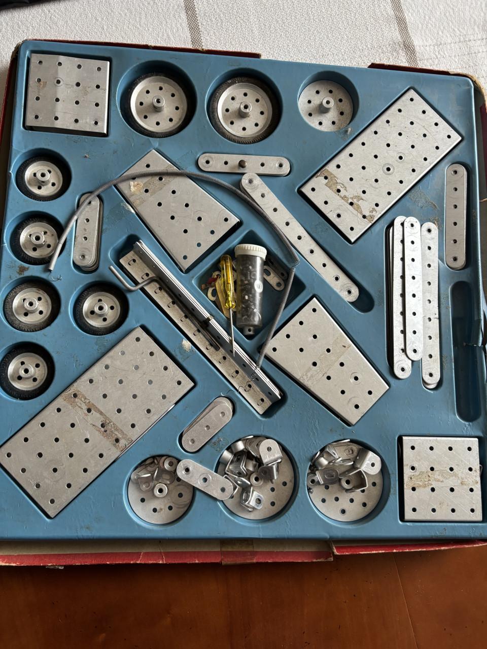 Mechanika / meccano (bijna) compleet in doos