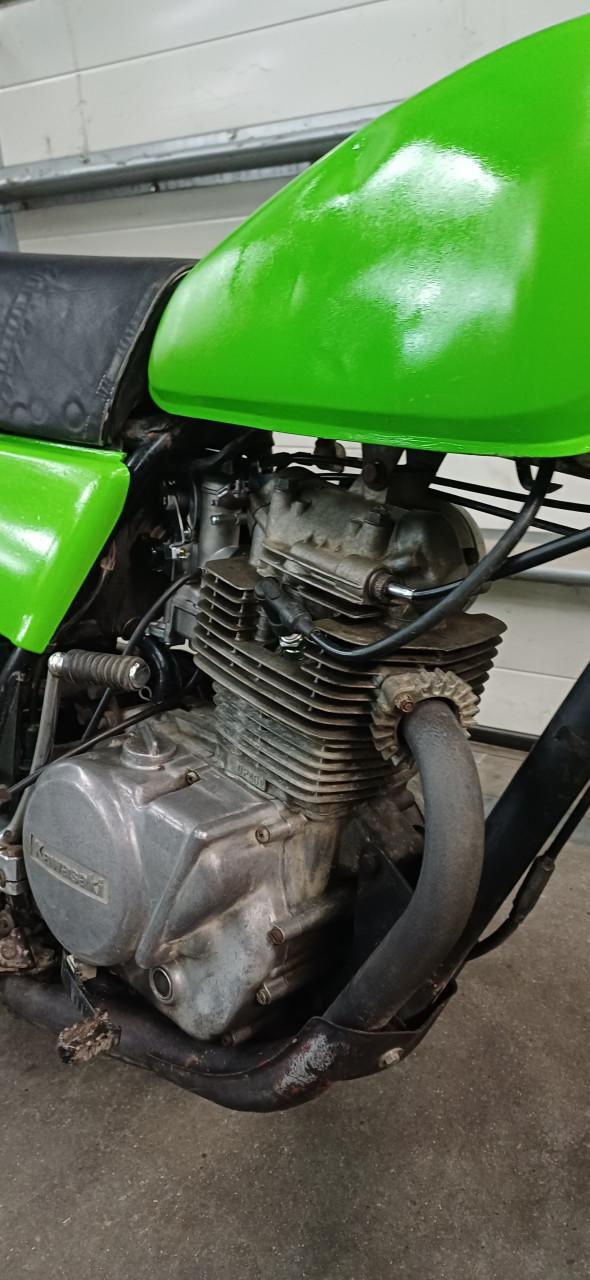 Kawasaki KL250A 1981 250cc met kenteken