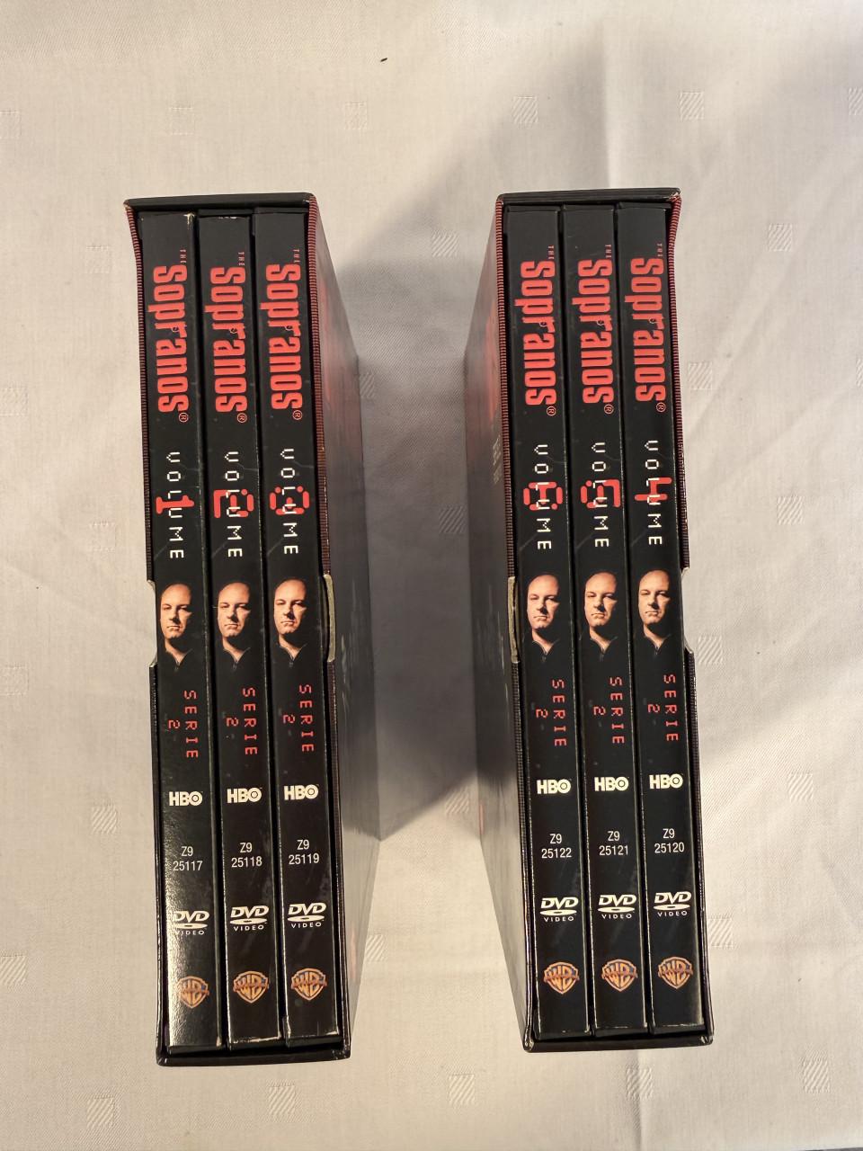 The Sopranos – Seizoen 2 Complete DVD Boxset – HBO – 6 DVD’s