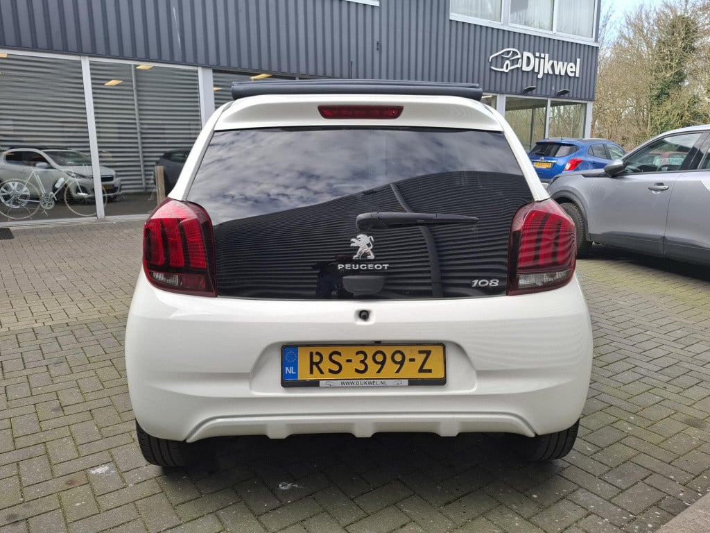 Peugeot 108 1.0 e-vti allure cabrio top! airco/cam/lmv 5-drs
