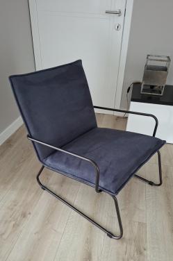 Eleonora fauteuil Delta Kleur blauw