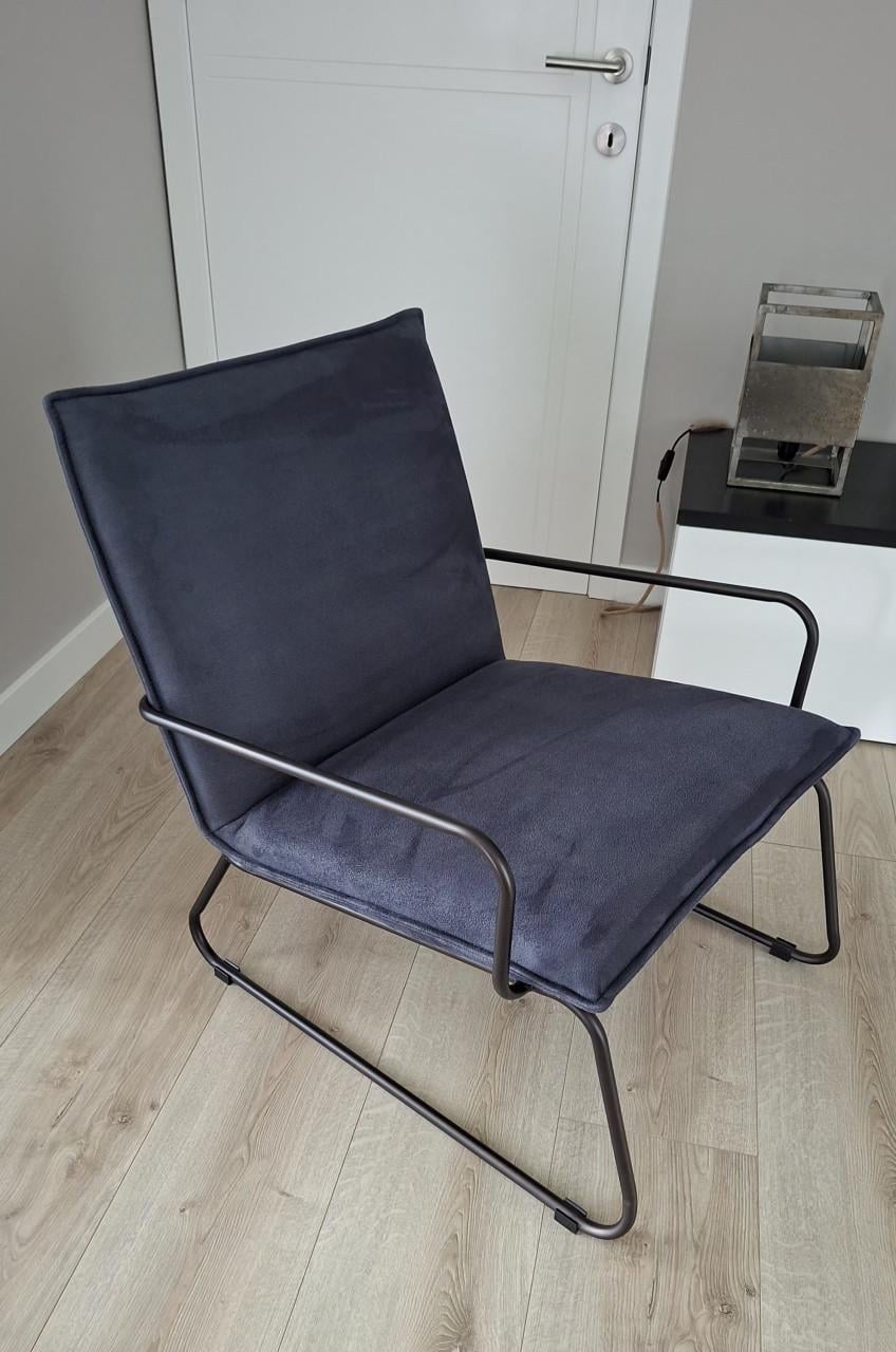 Eleonora fauteuil Delta Kleur blauw