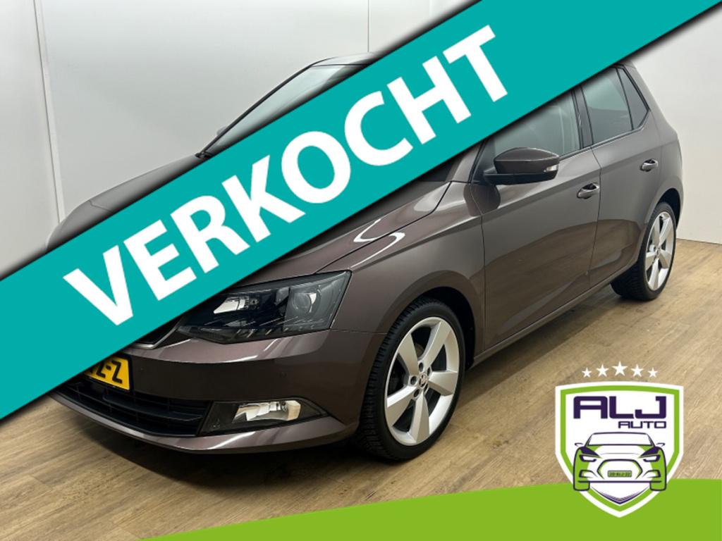 Skoda Fabia occasion 1.2 tsi first edition style | bruin | tweedehands skod