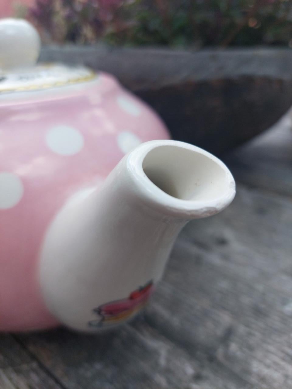 Roze theepot Amsterdam Blond
