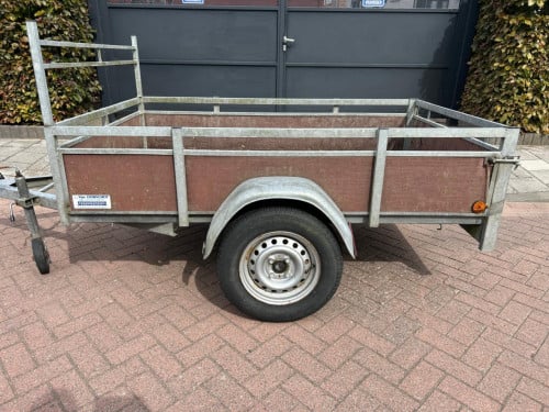 Schitterende Ruime Aanhanger met Koprek Neuswiel IZGS!!!