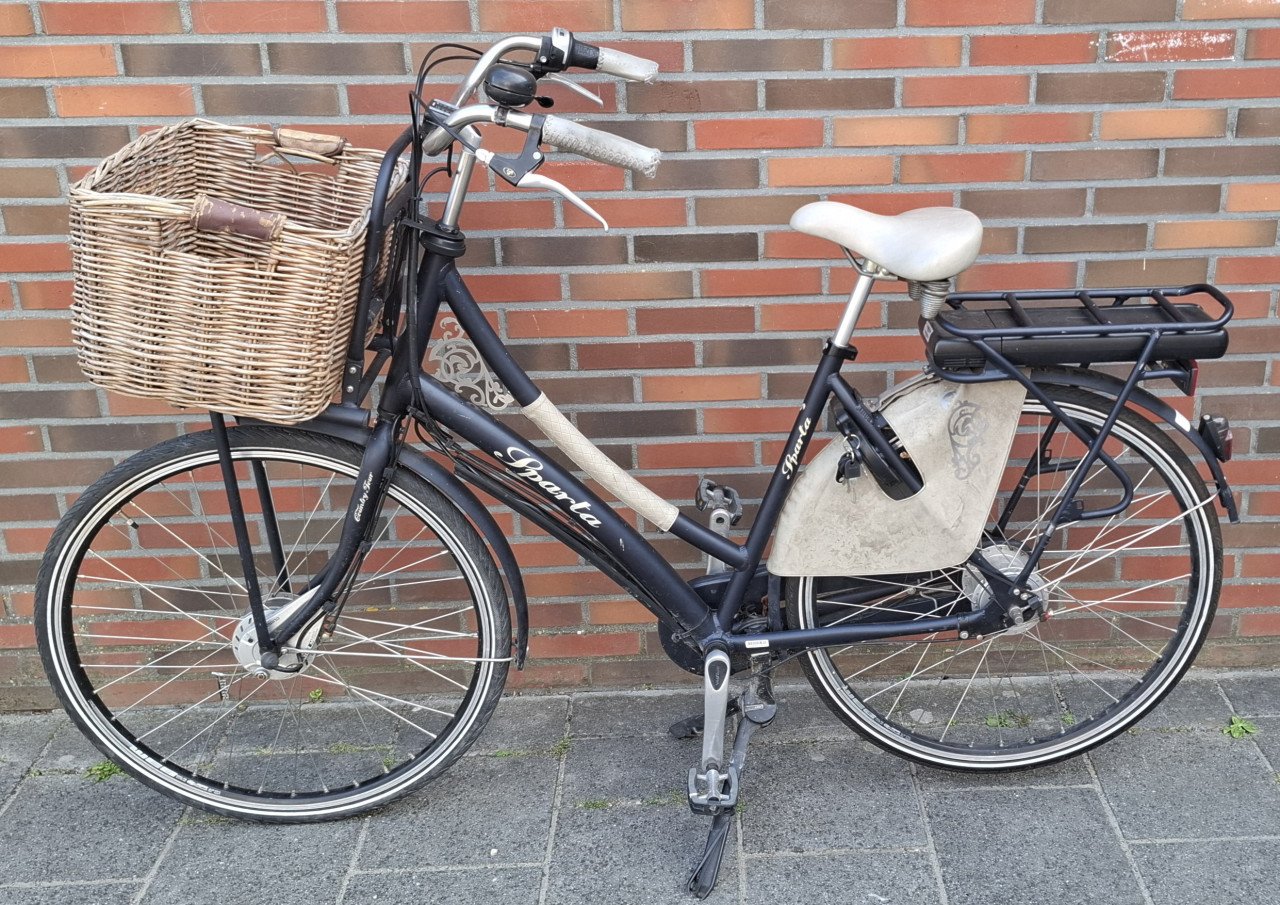 Prachtige Sparta Pick-up elektrische transport fiets