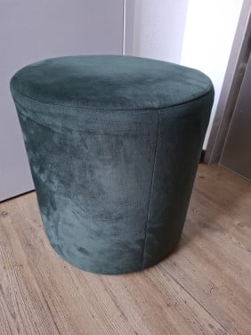 Groene poef