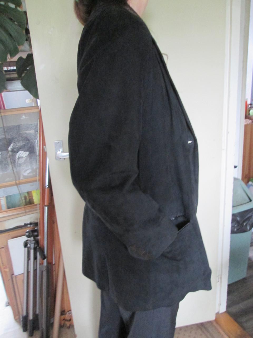 Vintage Italiaans suede blazer