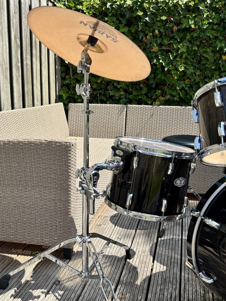Compleet professioneel pearl vision drumstel