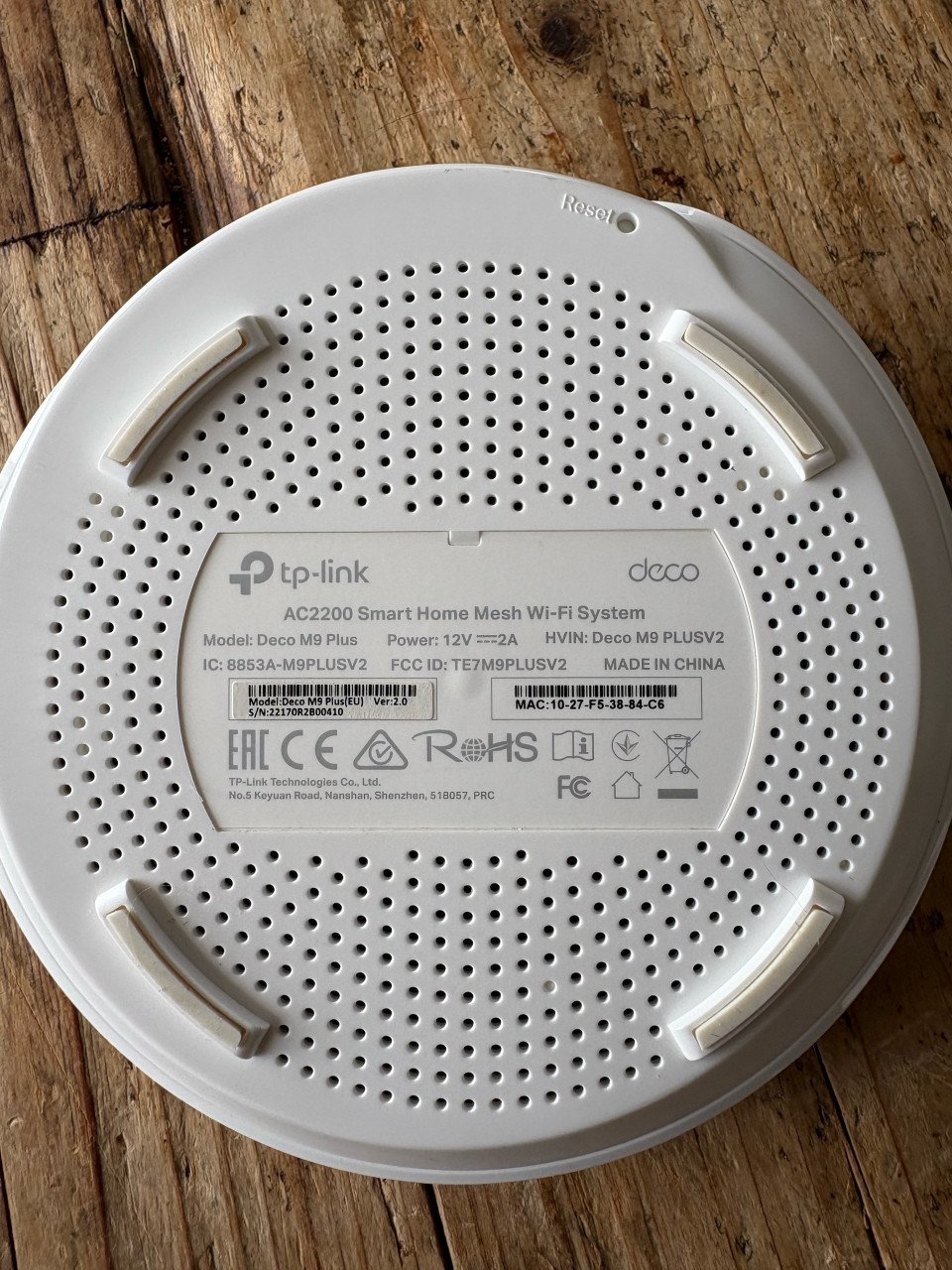 TP-Link Deco M9 Mesh wifi systeem