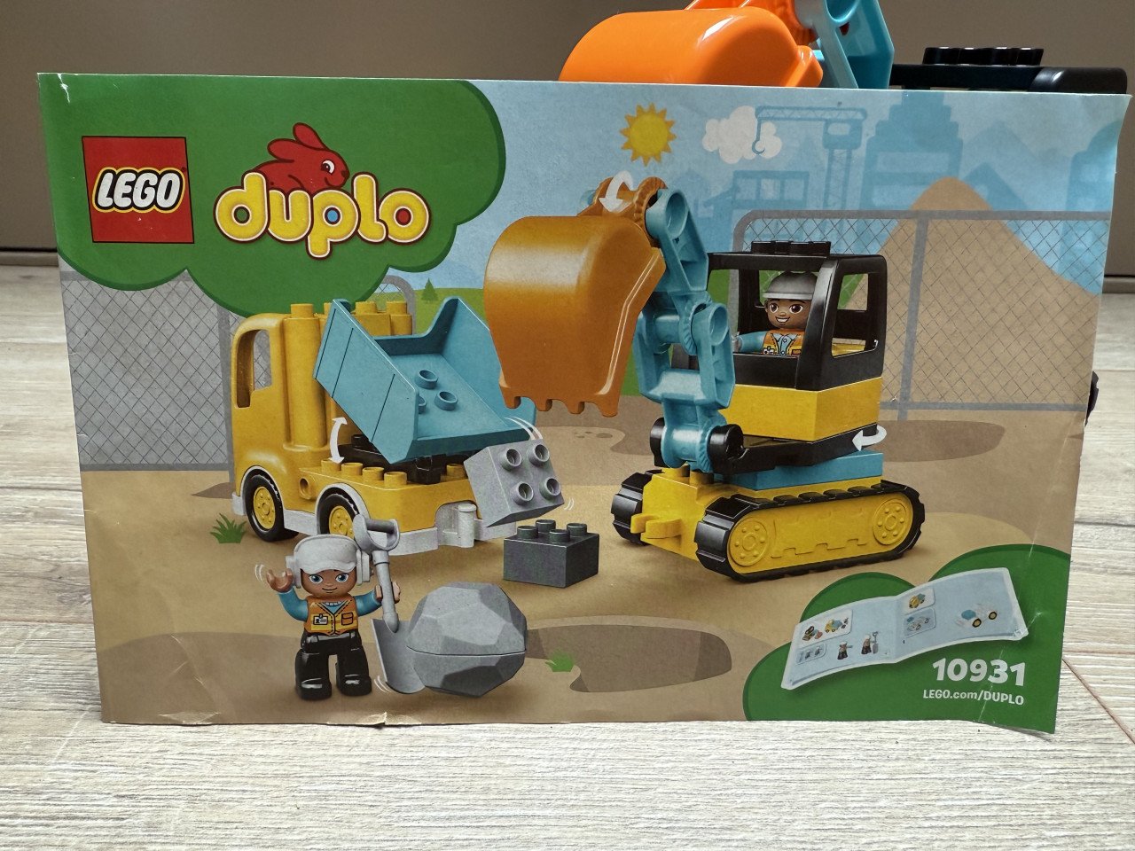 Lego Duplo - Truck en graafmachine