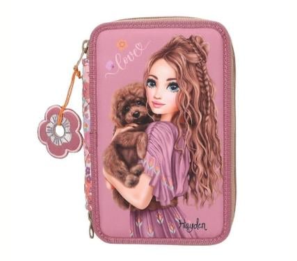 Topmodel Floral 3-vaks etui