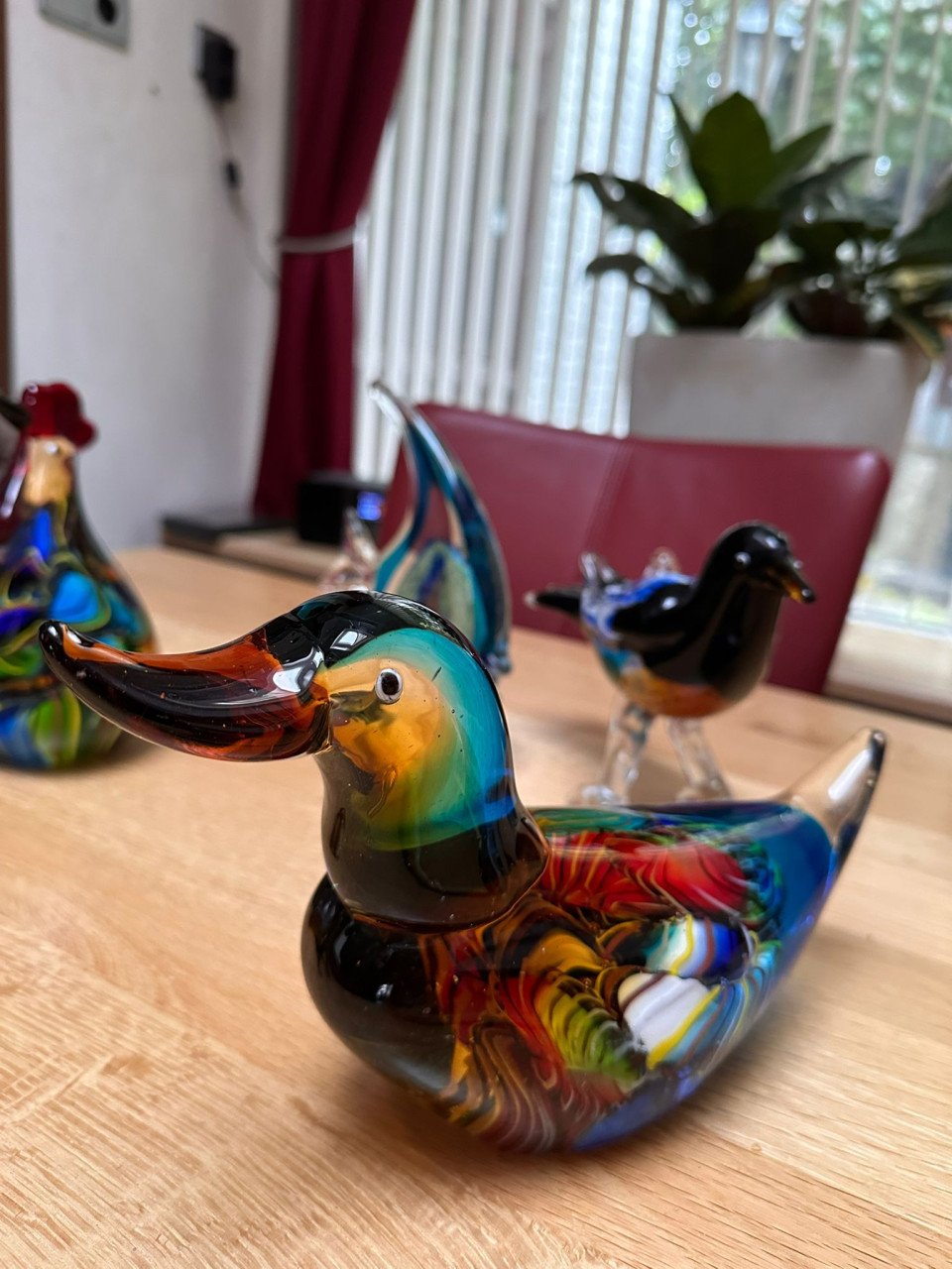Murano glas - eend - in perfecte staat