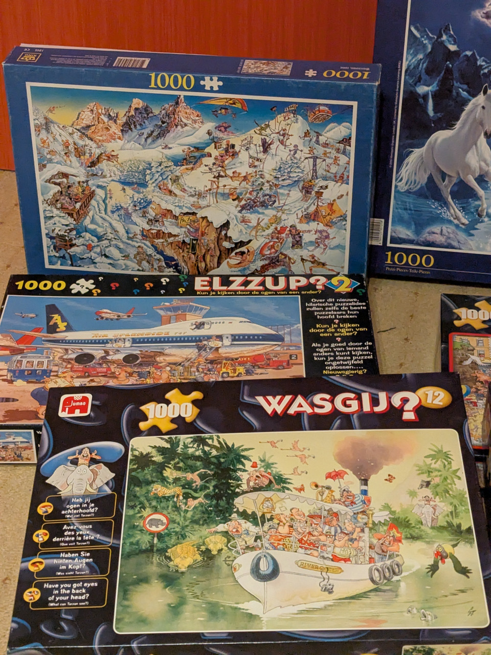 Puzzels Wasgij, Gothic, Fluoriscent