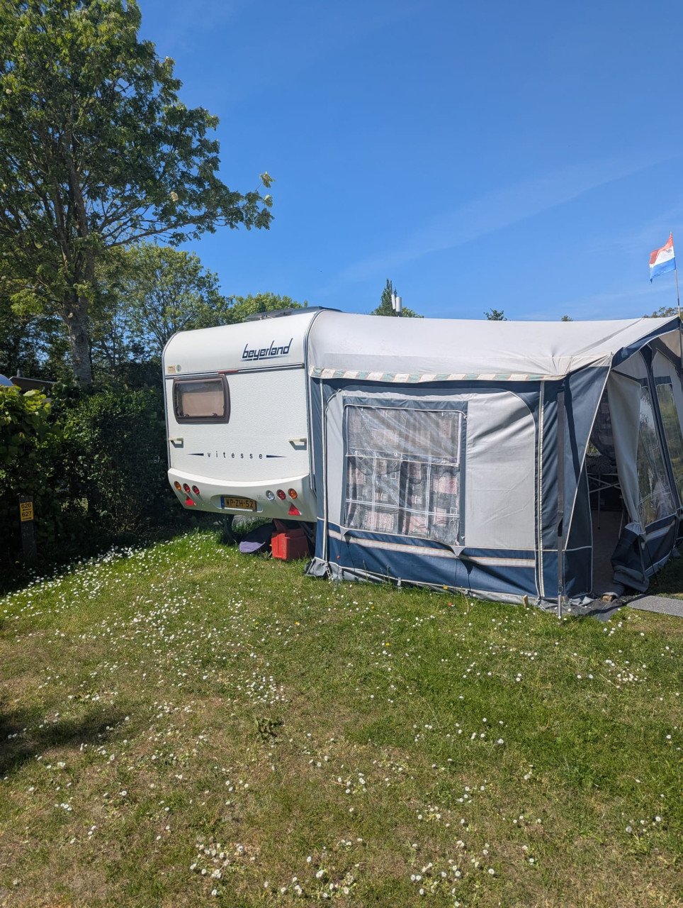 Beyerland (2005) met voortent en mover