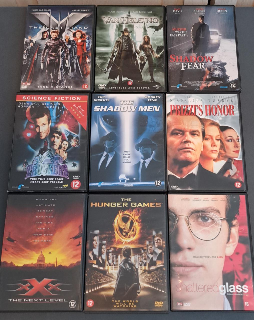Meer dan 35 DVD's - diverse genres