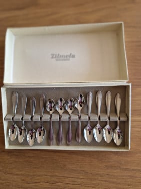 12 zilmeta Gero advocaat lepeltjes