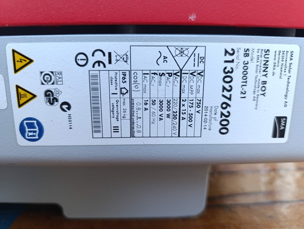 SMA omvormer zonnepanelen