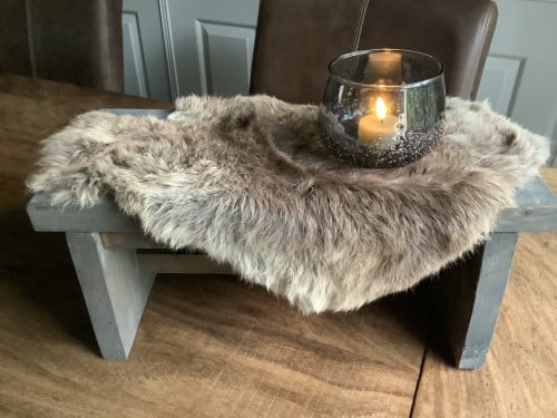Krukje met vachtje decoratie
