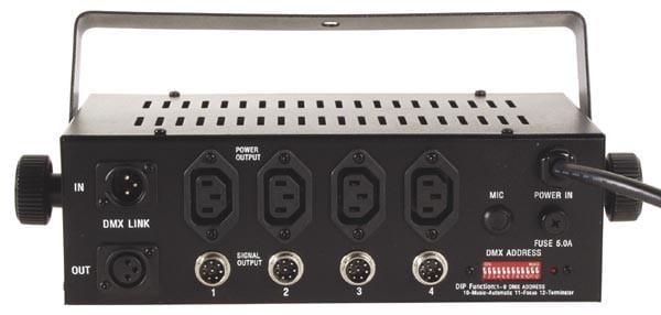 4 X DMX kleuren lamp met controller