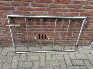 Te koop rvs hekje