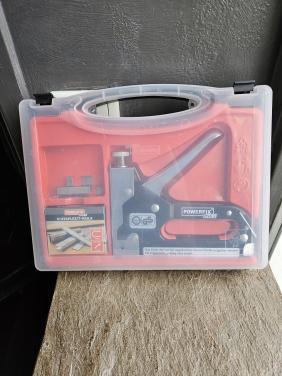 Zgan Powerfix Profi handnietpistoolset met met nietjes...