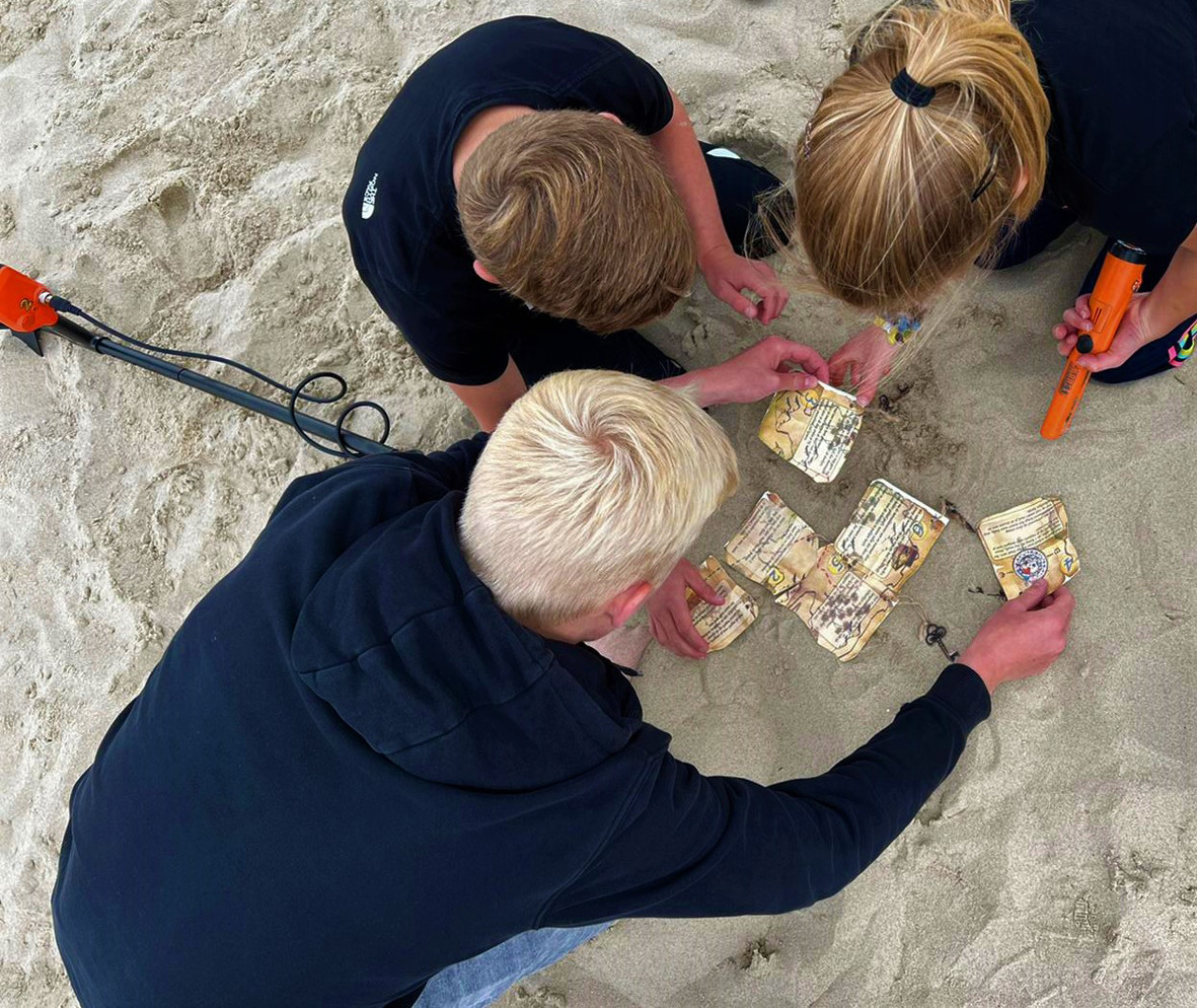 Unieke schatzoek feestjes met zeeroverskapitein Dirkie Duit