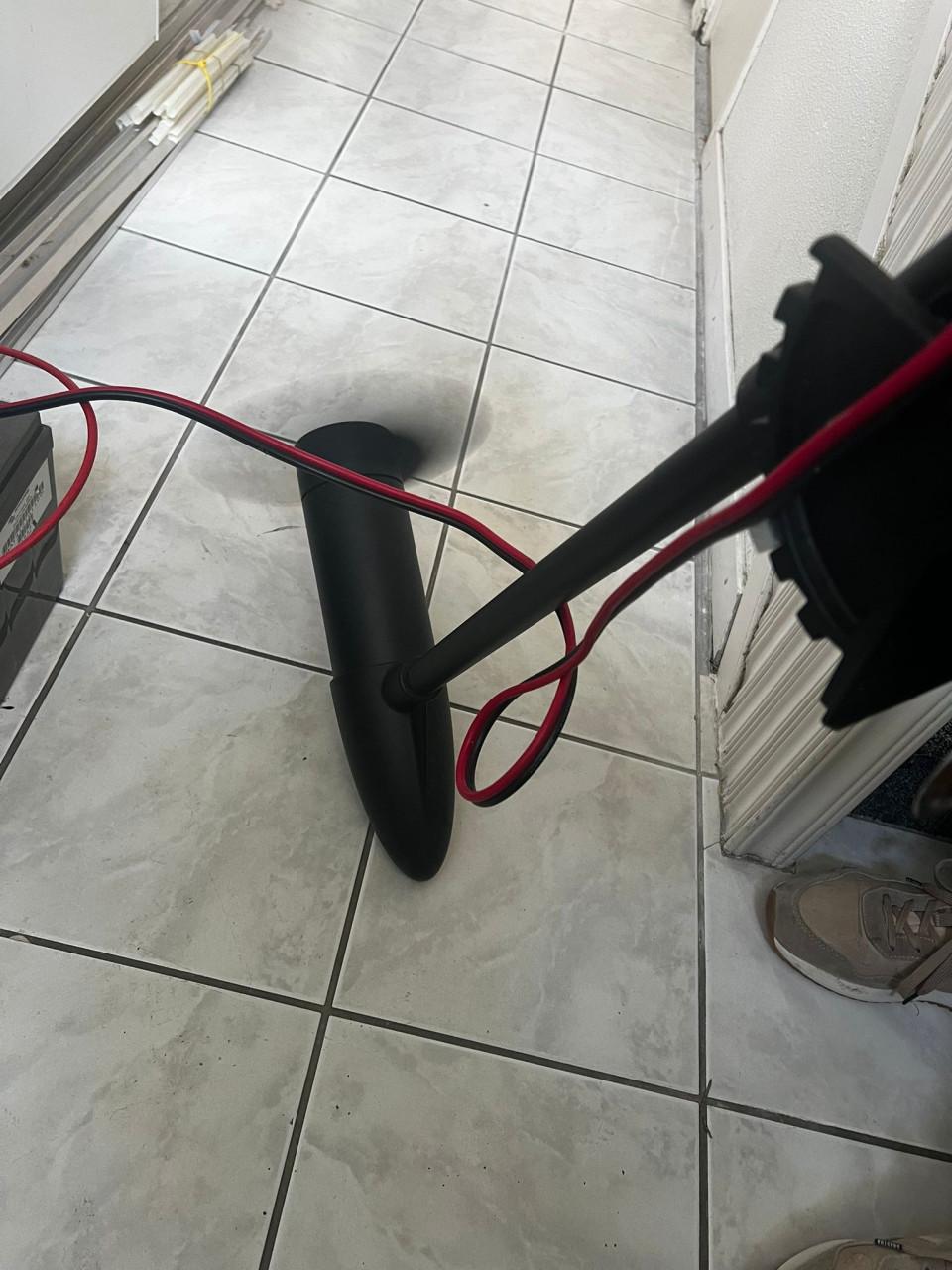 Electrische buitenboordmotor Amarew am66 met gel accu