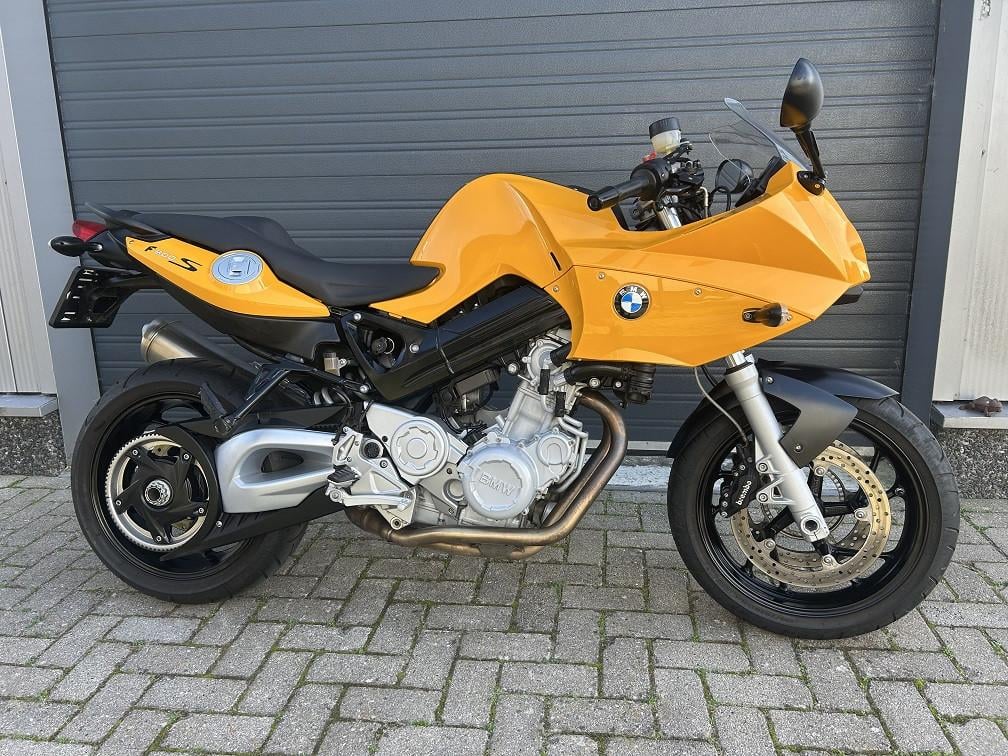 Nette BMW F800S uit 2008 met slechts 10dkm, 1e eigenaar, topper! €3750,-