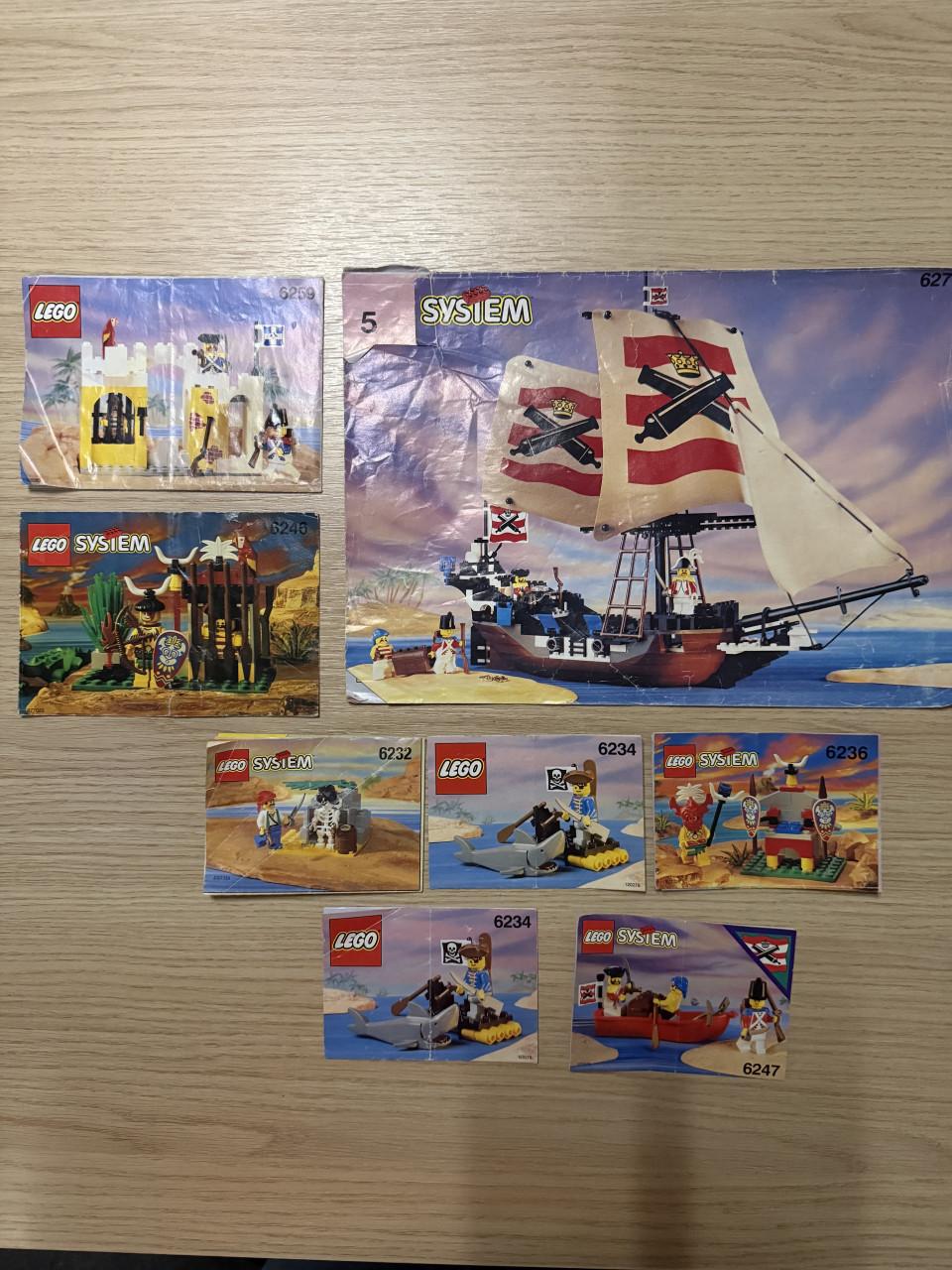 Lego partij Pirates, Castle, System etc etc