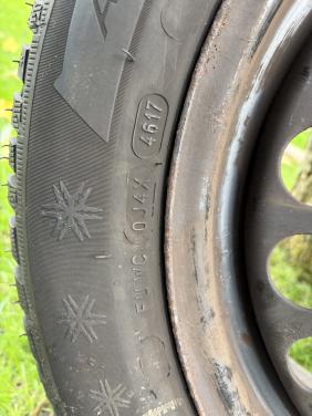 Winterbanden met velg